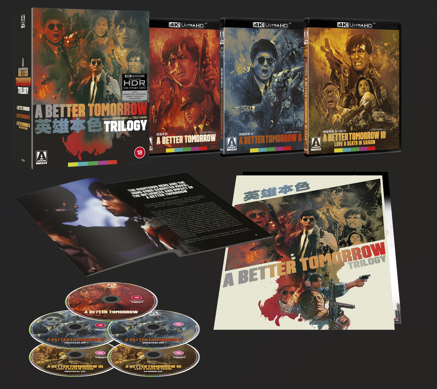 A Better Tomorrow Trilogy 4K Review