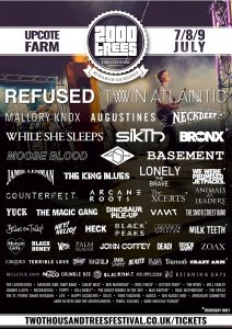 2000 Trees Announce Another Brace of Bands
