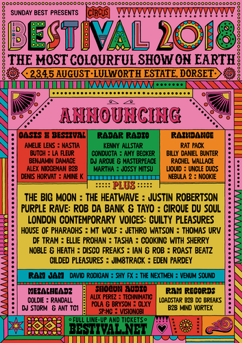 Bestival Soundsystems and New Music Announced
