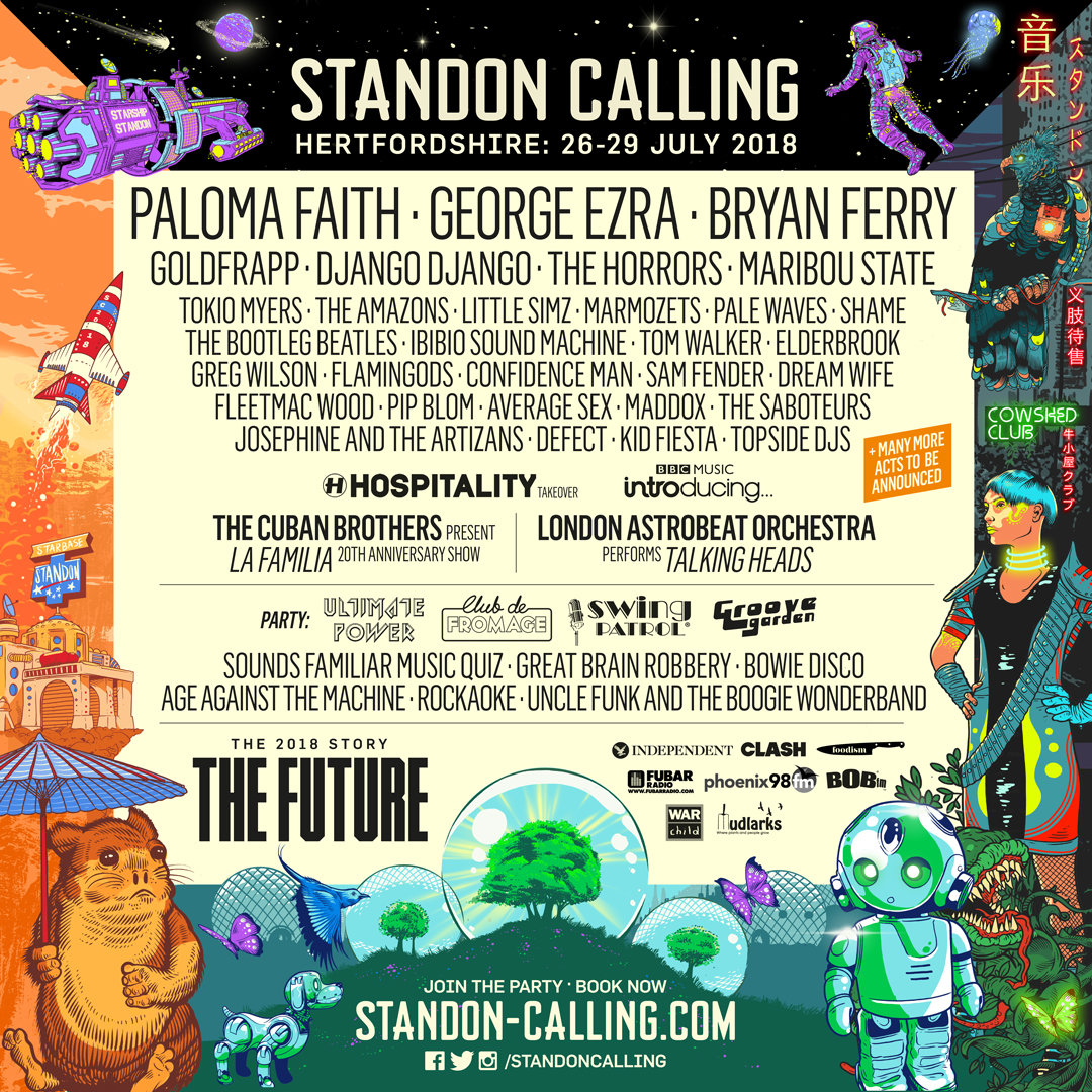George Ezra and Paloma Faith announced for Standon Calling