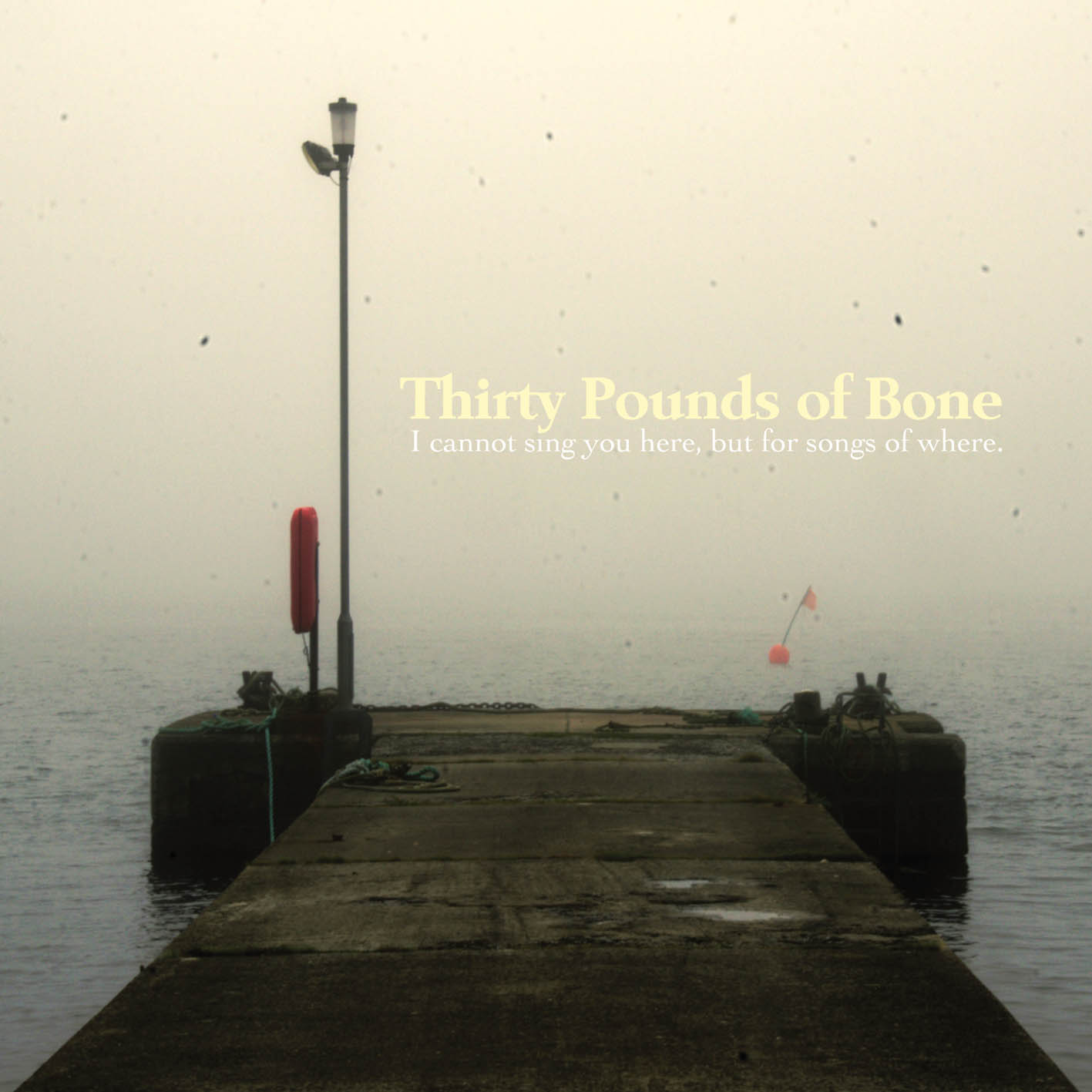 Thirty Pounds Of Bone - I Cannot Sing You Here