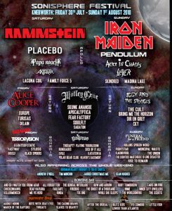 Sonisphere Day Split And Tickets