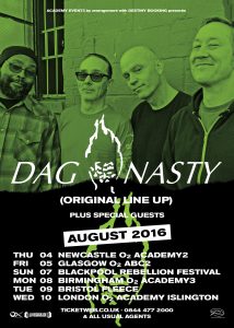 Dag Nasty Announce First Ever UK Tour