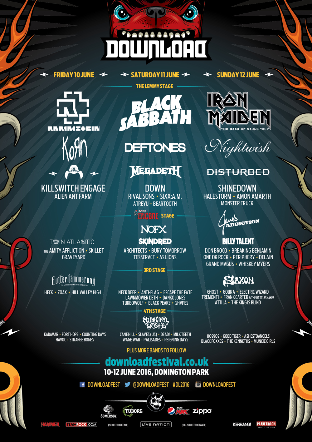 Download Festival 2016 Adds More New Names