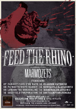 Feed The Rhino Announce Marmozets As 2013 Tour Support