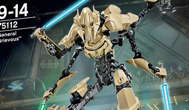 NEW Star Wars General Grievous Buildable The Clone Wars Supreme Command
