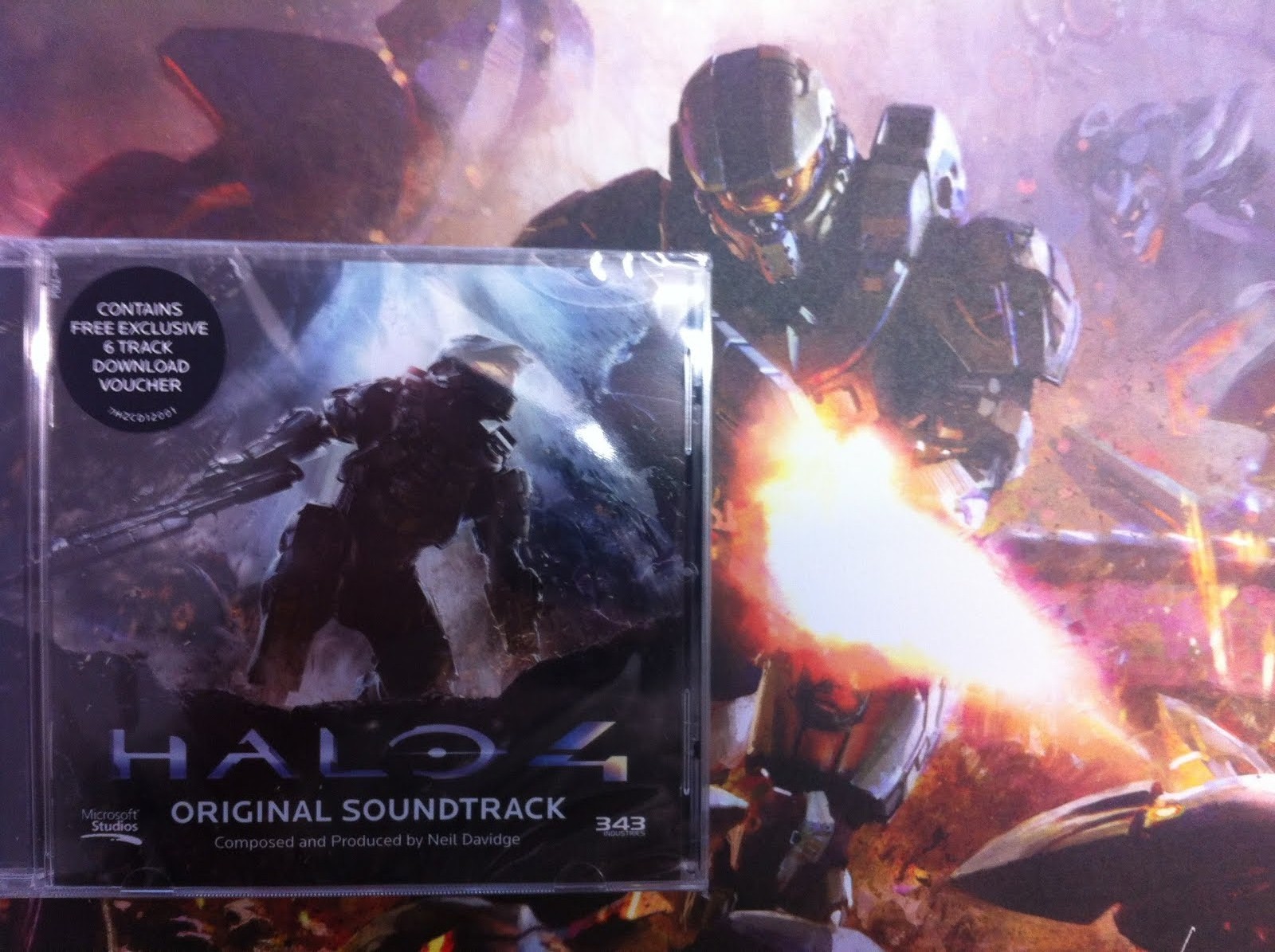 WIN: Halo 4 OST And Artwork Print