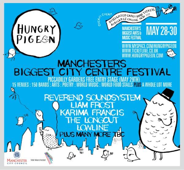 Win Tickets To Hungry Pigeon Festival