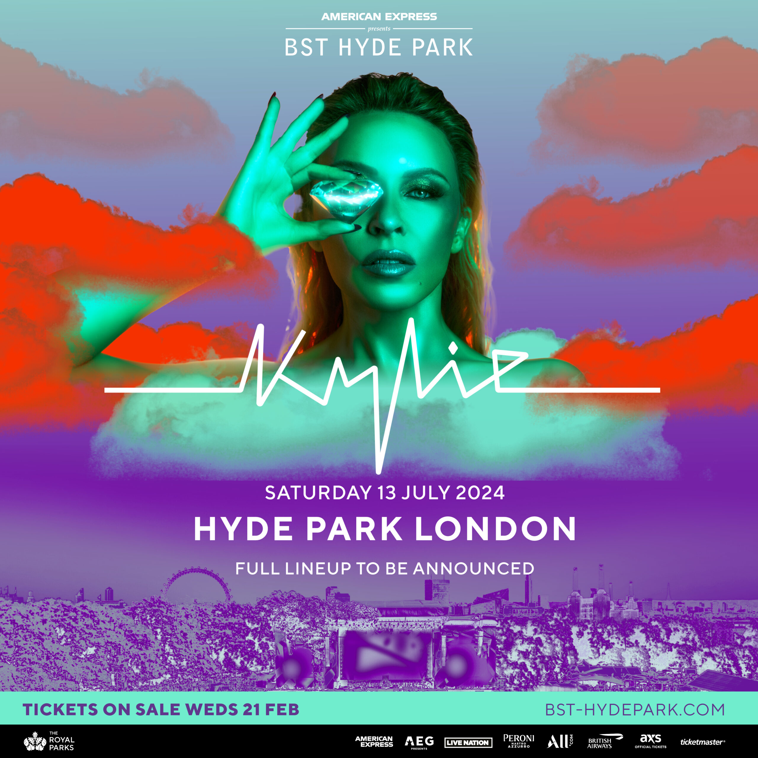 American Express presents BST Hyde Park reveals next incredible headliner Kylie