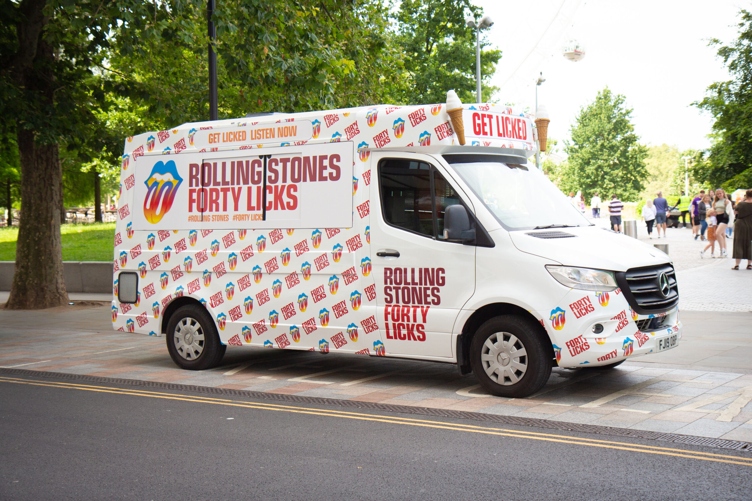 Rolling Stones Ice Cream Van Tours London