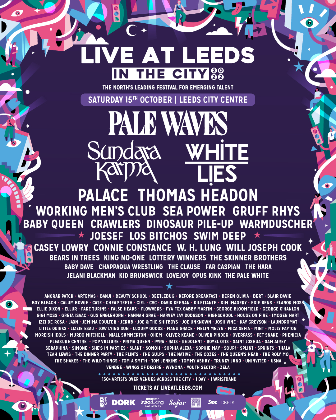LIVE AT LEEDS: IN THE CITY announces over 80 names for 2023