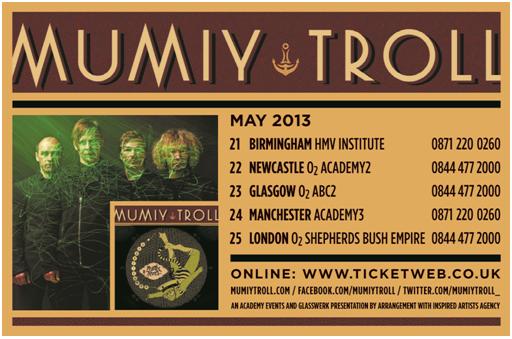 Mumiy Troll Announce UK Tour Dates