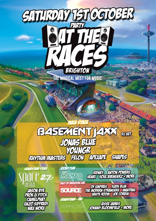 PARTY AT THE RACES ADDS EVEN MORE TALENT TO ITS DEBUT EVENT LINEUP