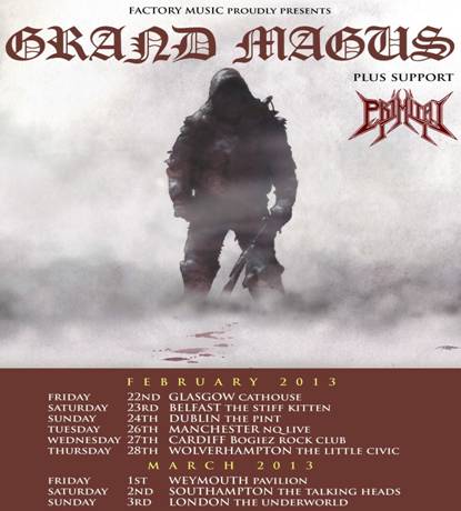 Primitai Hit The Road With Grand Magus