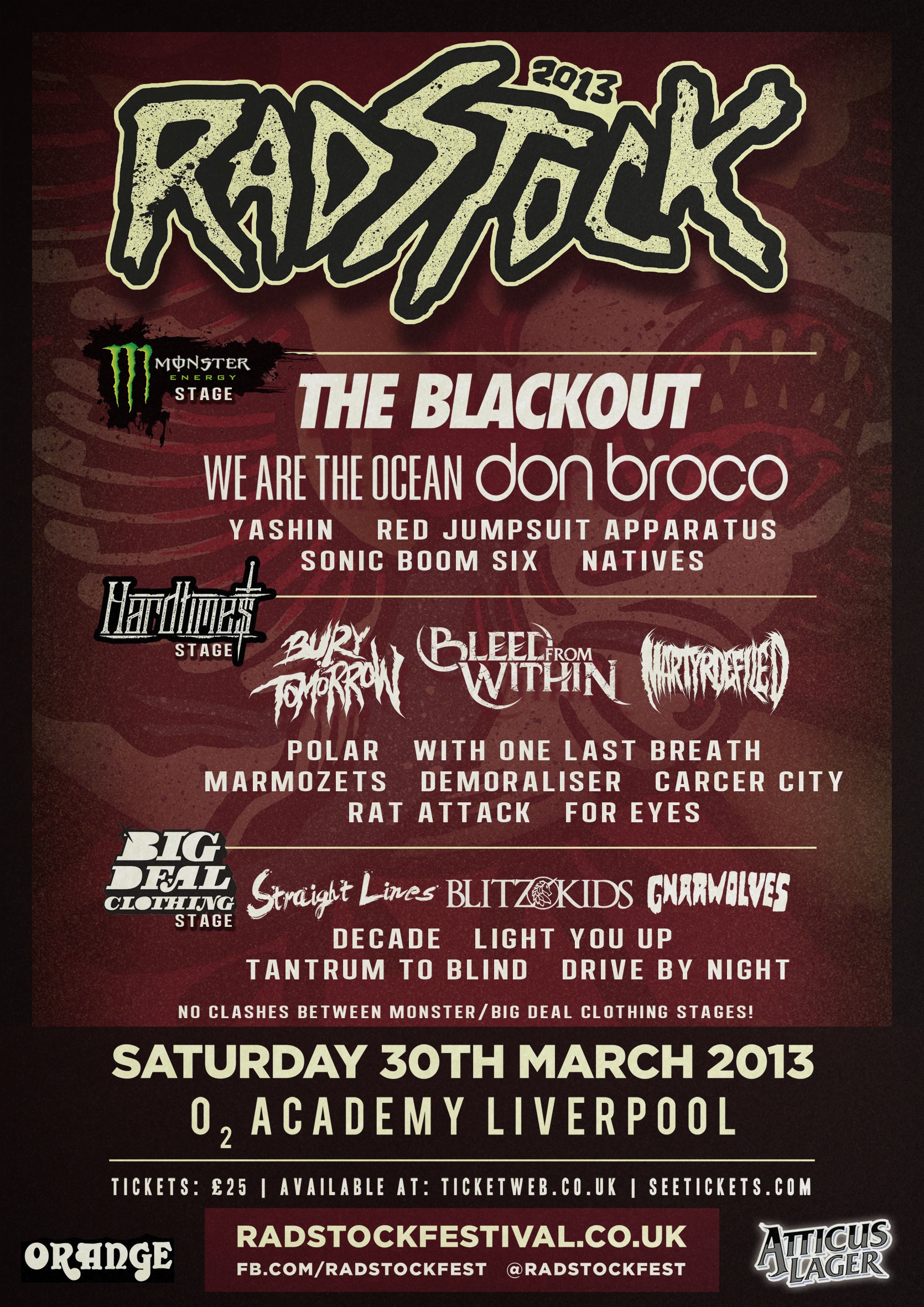 Radstock Festival 2013 Announces Stage Splits And Aftershow Party DJ Sets