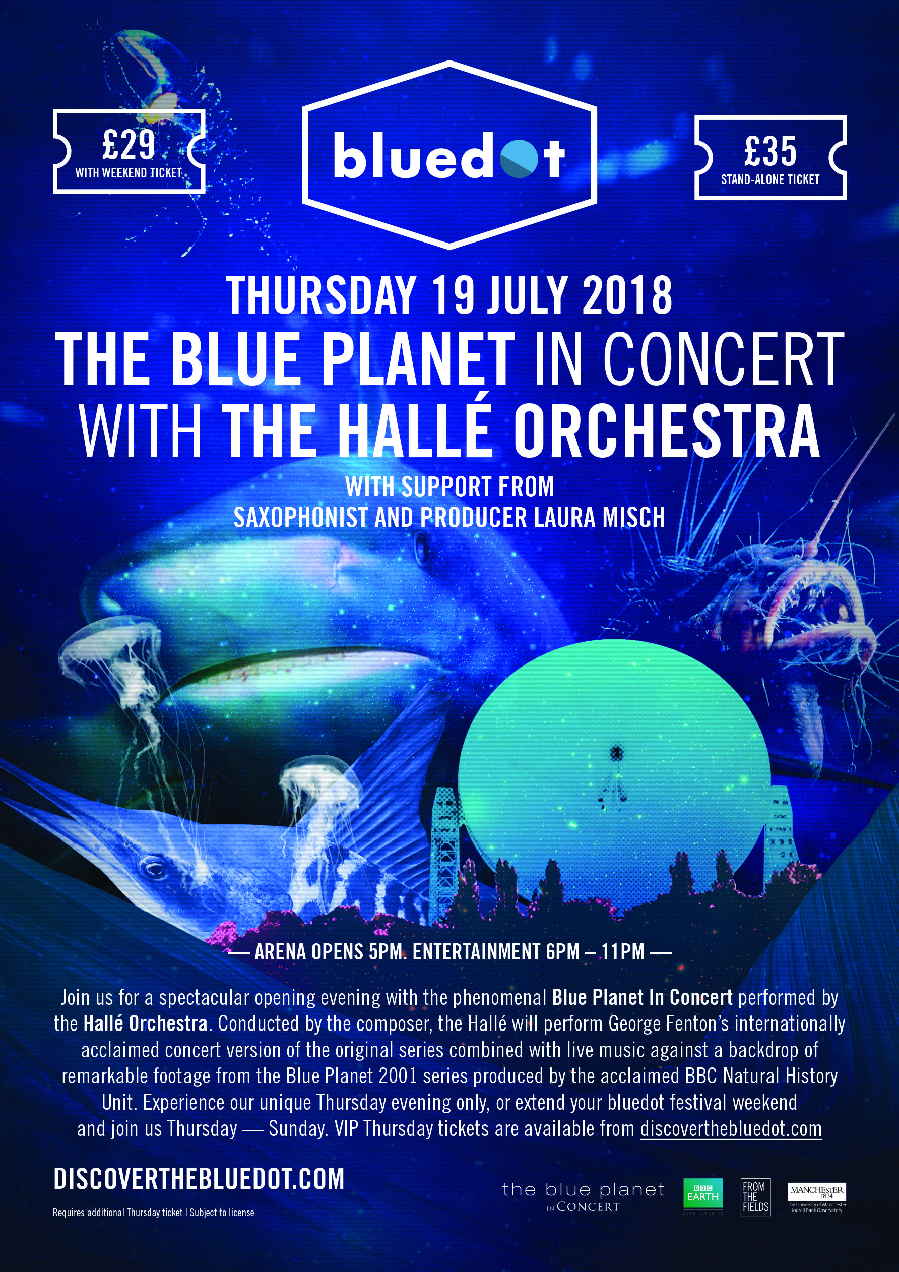 The Blue Planet In Concert With The Hallé Orchestra At Bluedot