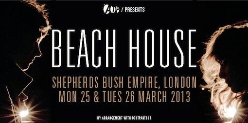 Beach House Announce Two Shepherds Bush Empire Dates