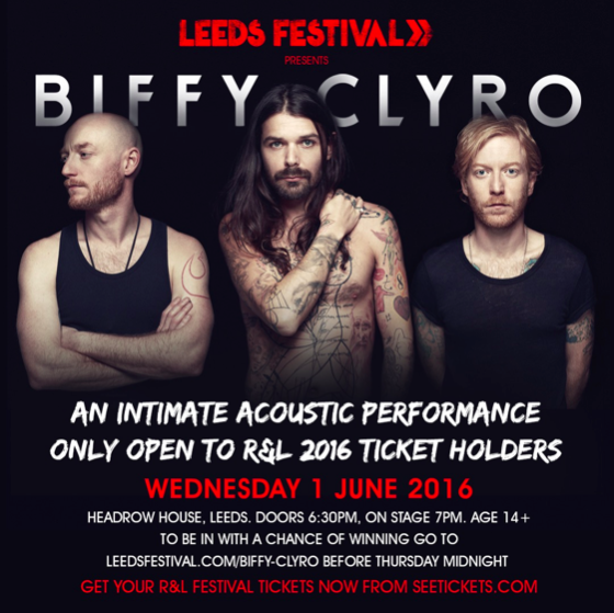 Biffy Clyro Announce Intimate Acoustic Ahead of Reading & Leeds Festival