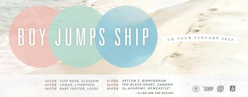 Boy Jumps Ship Announce February UK Tour