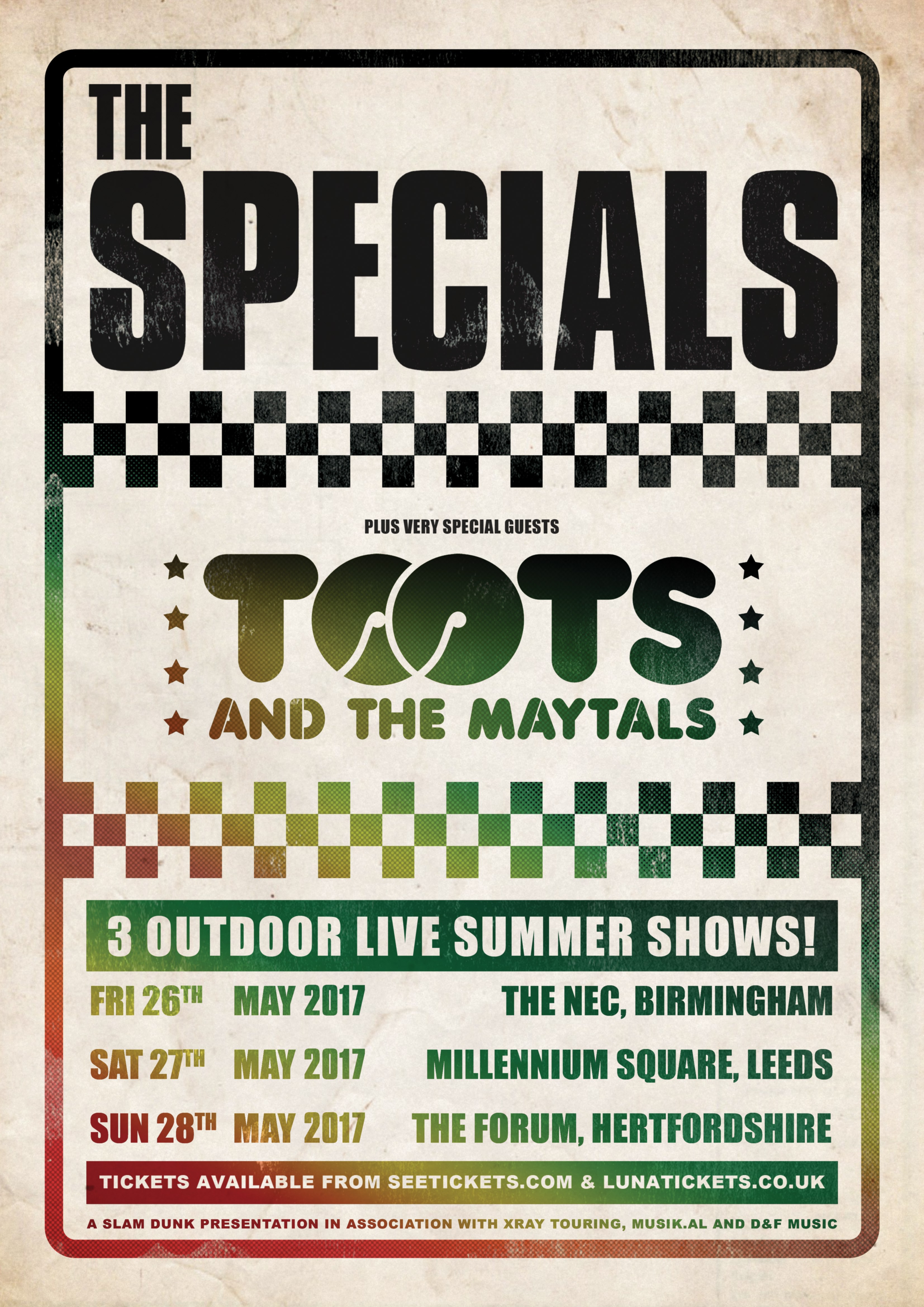 The Specials Announce First-Ever UK Shows With Toots & The Maytals