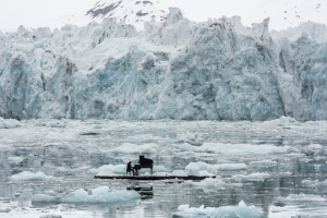 Ludovico Einaudi Performs From Arctic Ocean Ice Flow