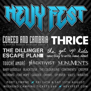 Hevy Fest 2015 Stage Times Revealed
