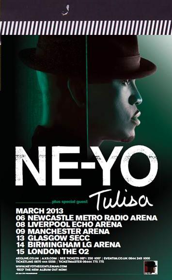 Ne-Yo Announces 2013 UK Tour