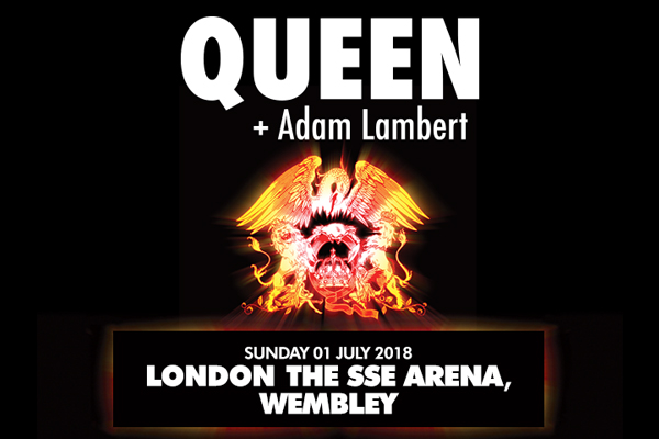 QUEEN + ADAM LAMBERT SELL OUT LONDON’S THE O2 AND WEMBLEY ARENA IN 56 SECONDS