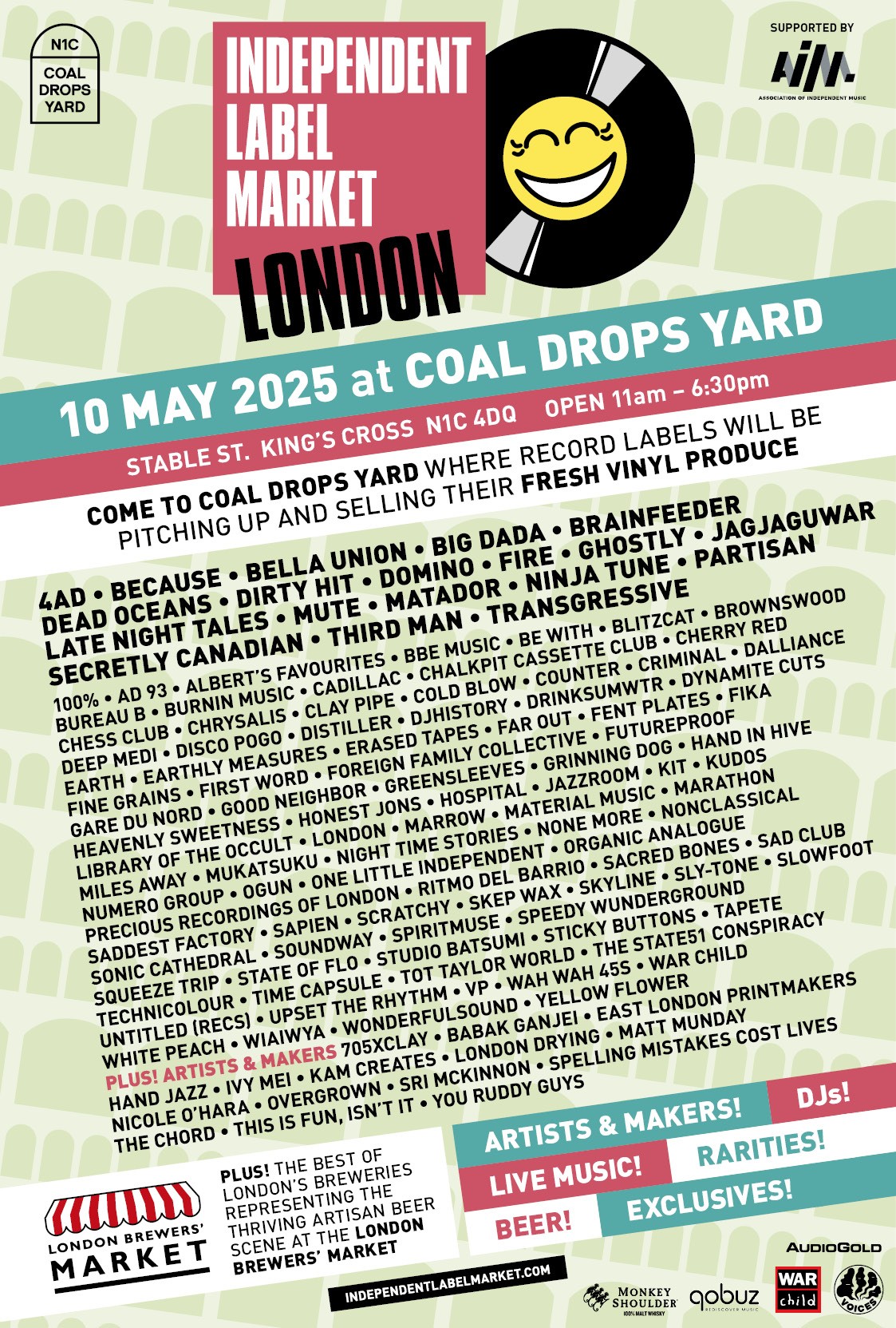Independent Label Market announces programme and label line-up